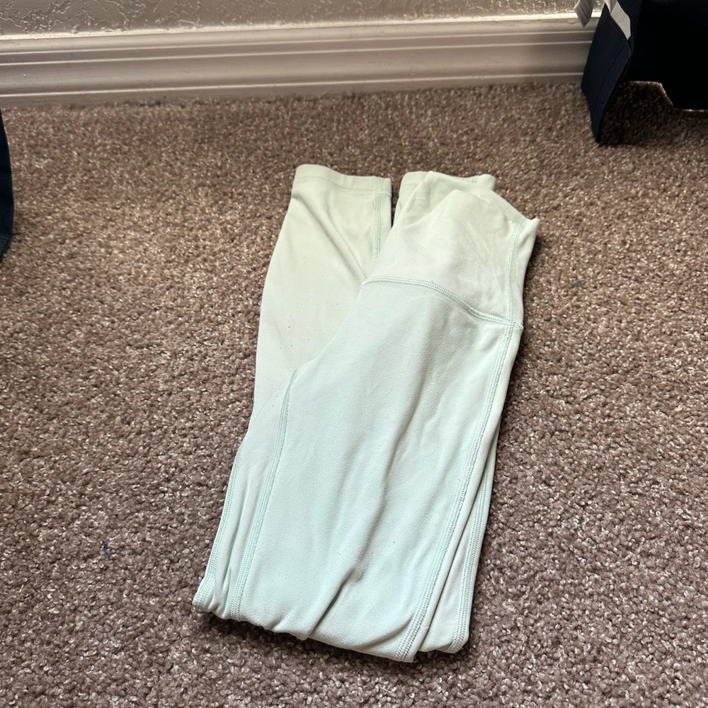 Mint green lululemon leggings